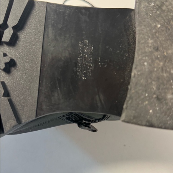 Napoleoni Black Lace-Up Combat Boots 37 - Picture 12 of 12